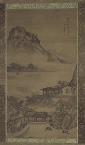 Mañana clara y fría, dinastía Qing, 1722